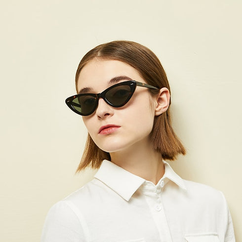 Retro 1990's Narrow Cat Eye Sunglasses Melilla